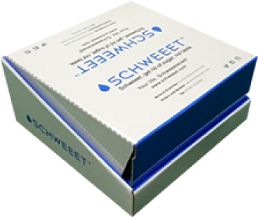 16 Schweeet Bottles Case - Box (1000x500), Png Download