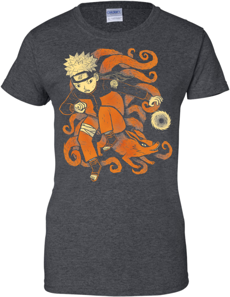 Nine Tails T Shirt & Hoodie - Shirt (1024x1024), Png Download