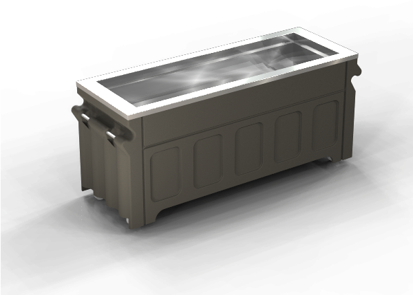 Refrigerated Salad, Condiment & Cold Food Or Beverage - Coffee Table (600x600), Png Download