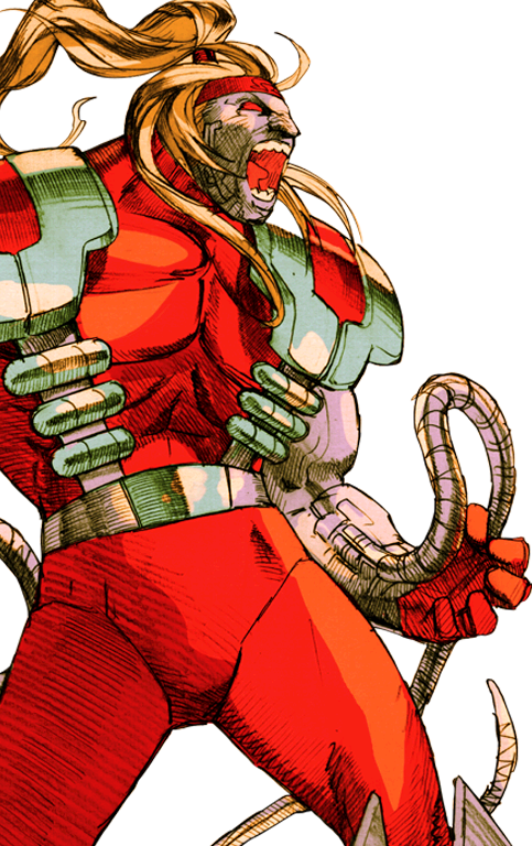 Png - Marvel Vs Capcom Red (483x768), Png Download