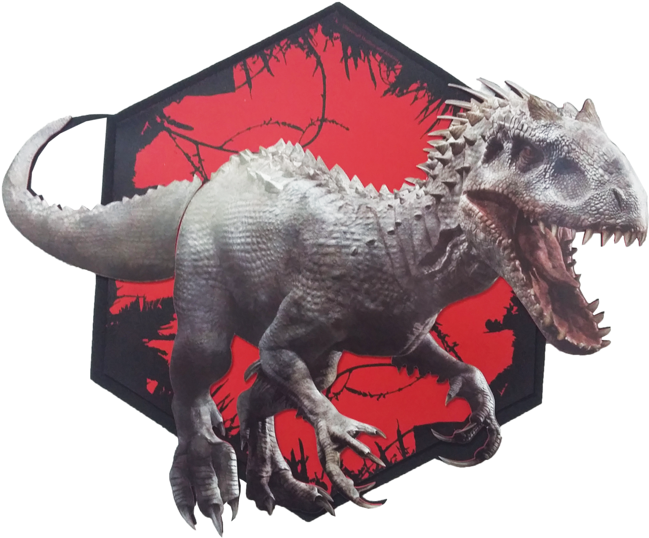 Foto Painel Indominus Rex 89575 Zoom - Indominus Rex (1280x1061), Png Download