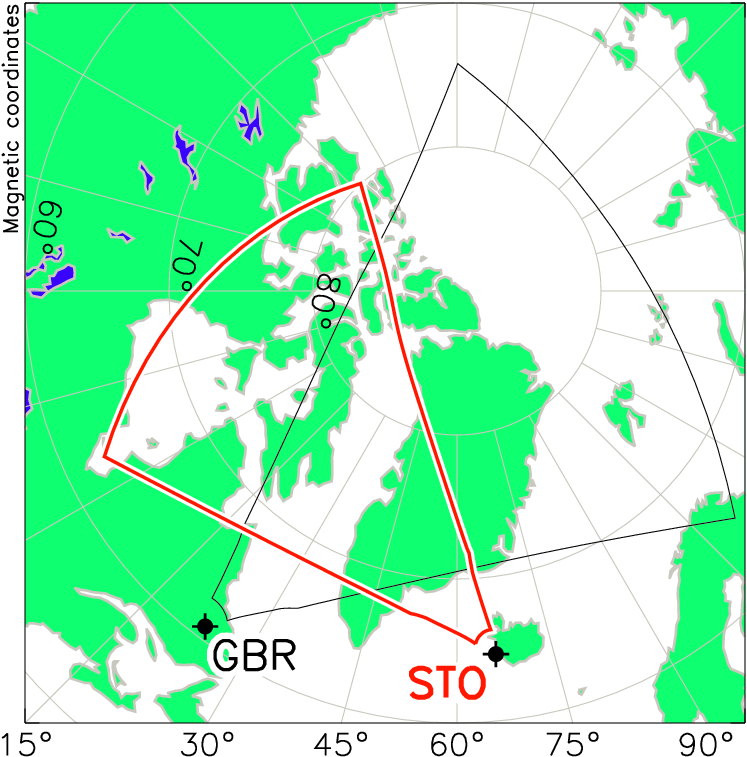 Stokkseyri Radar Field Of View Map - Atlas (800x800), Png Download