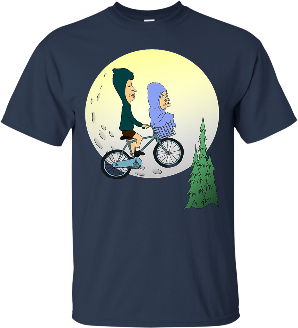Beavis And Butehead T-shirt - Beavis And Butthead Et (1155x1155), Png Download