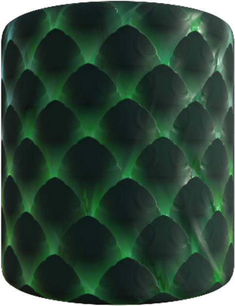 Dragon Scales - Circle (760x760), Png Download