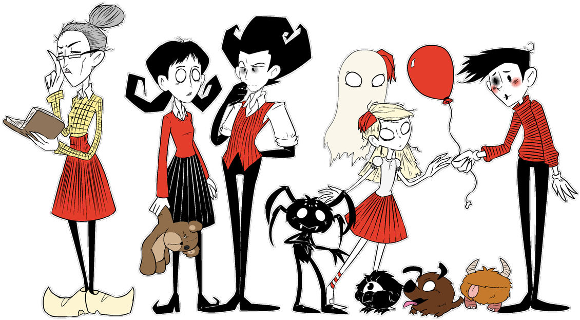 #dst #dontstarve #dontstarvetogether #klei #wilson - Cartoon (1200x659), Png Download