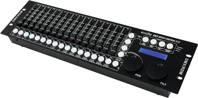 Dmx კონტროლერები - Eurolite Dmx Move Controller 512 (800x800), Png Download