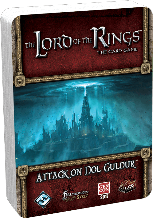 Lotr Lcg Attack On Dol Guldur Box - The Lord Of The Rings: The Card Game (709x709), Png Download