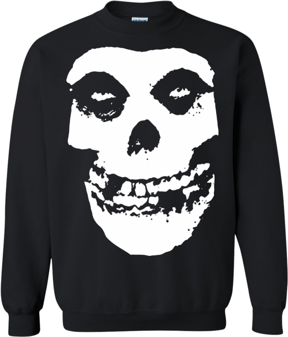 Misfits Sweater - Shipping Worldwide - Ninonine - Misfits Skull Vector (1155x1155), Png Download