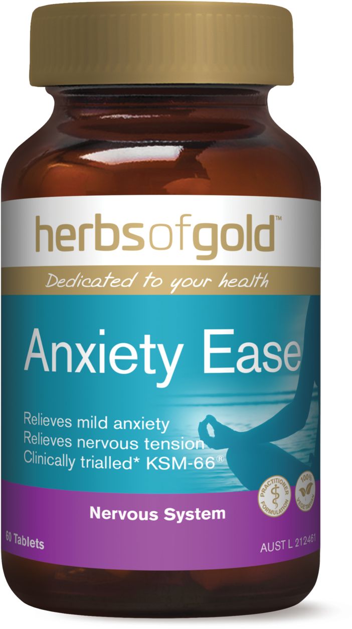 Wellness - Herbs Of Gold Stress Ease (750x1563), Png Download