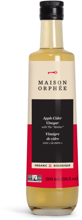 Organic Cider Vinegar - Maison Orphée (820x820), Png Download