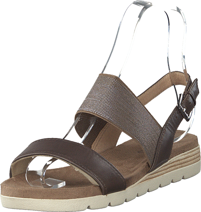 Gipsy Brown Nappa - High Heels (669x705), Png Download