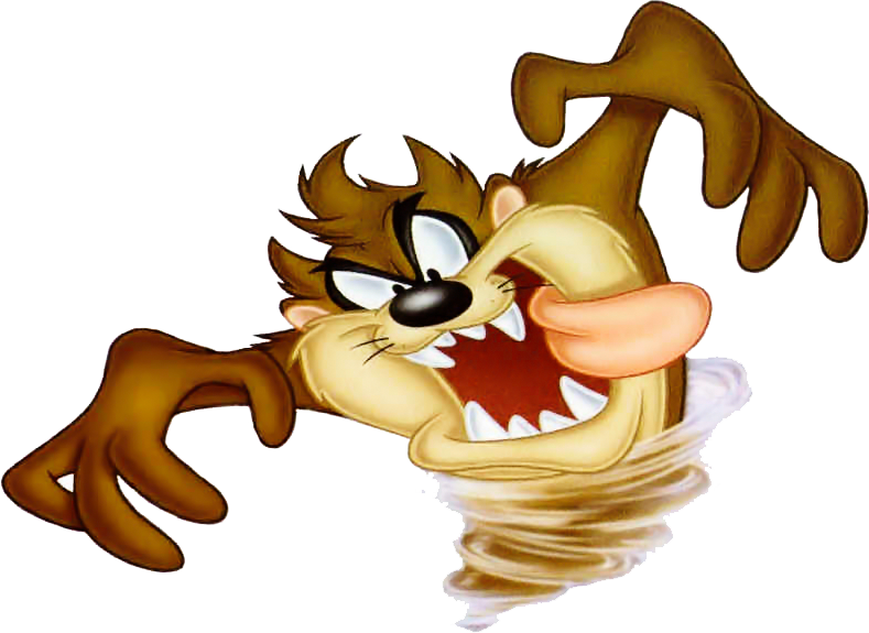 Share This Image - Taz Mania (789x575), Png Download