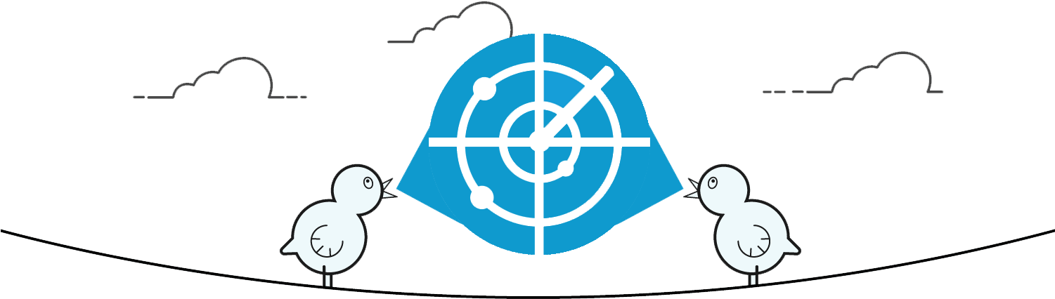 Use Radar, Twitter Clone Script To Create A Closed - Circle (1500x600), Png Download