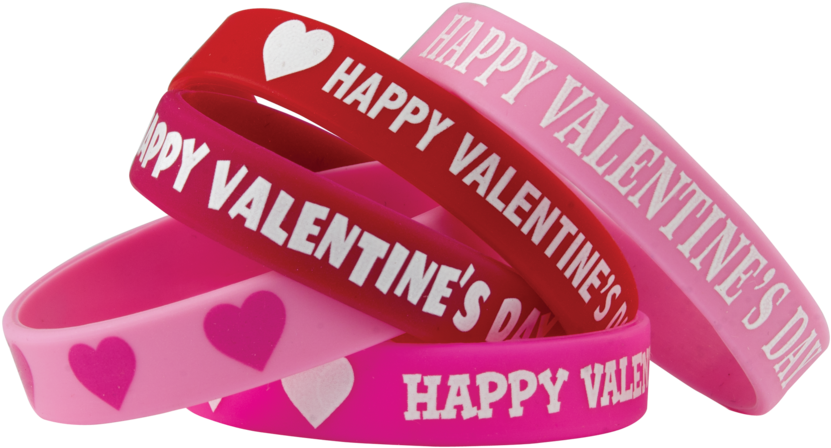 Tcr6564 Happy Valentine's Day Wristbands Image - Happy New Year 2012 (900x900), Png Download