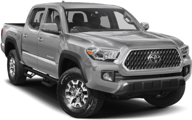New 2019 Toyota Tacoma Crew Cab Pickup - 2019 Chevrolet Colorado Wt (640x480), Png Download