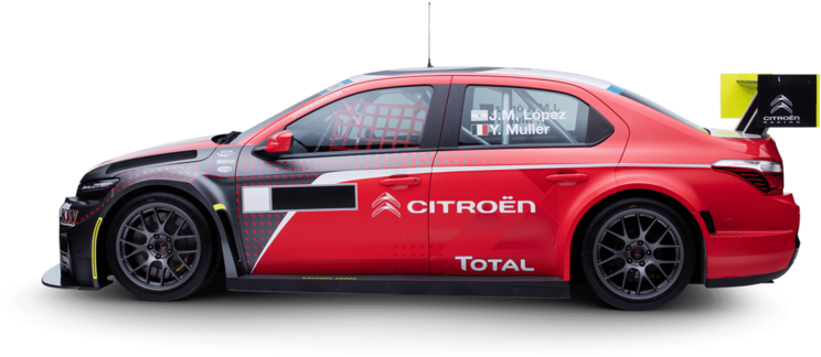 Citroen C Elysee Png Clipart - Citroën World Rally Team (800x494), Png Download