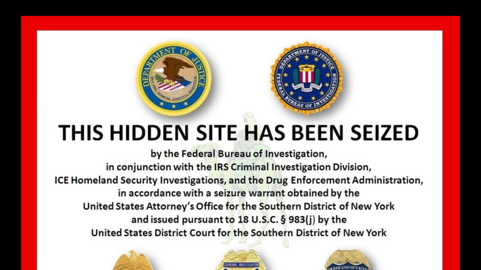 Silk Road Crook May Have Committed More Crimes (1600x900), Png Download