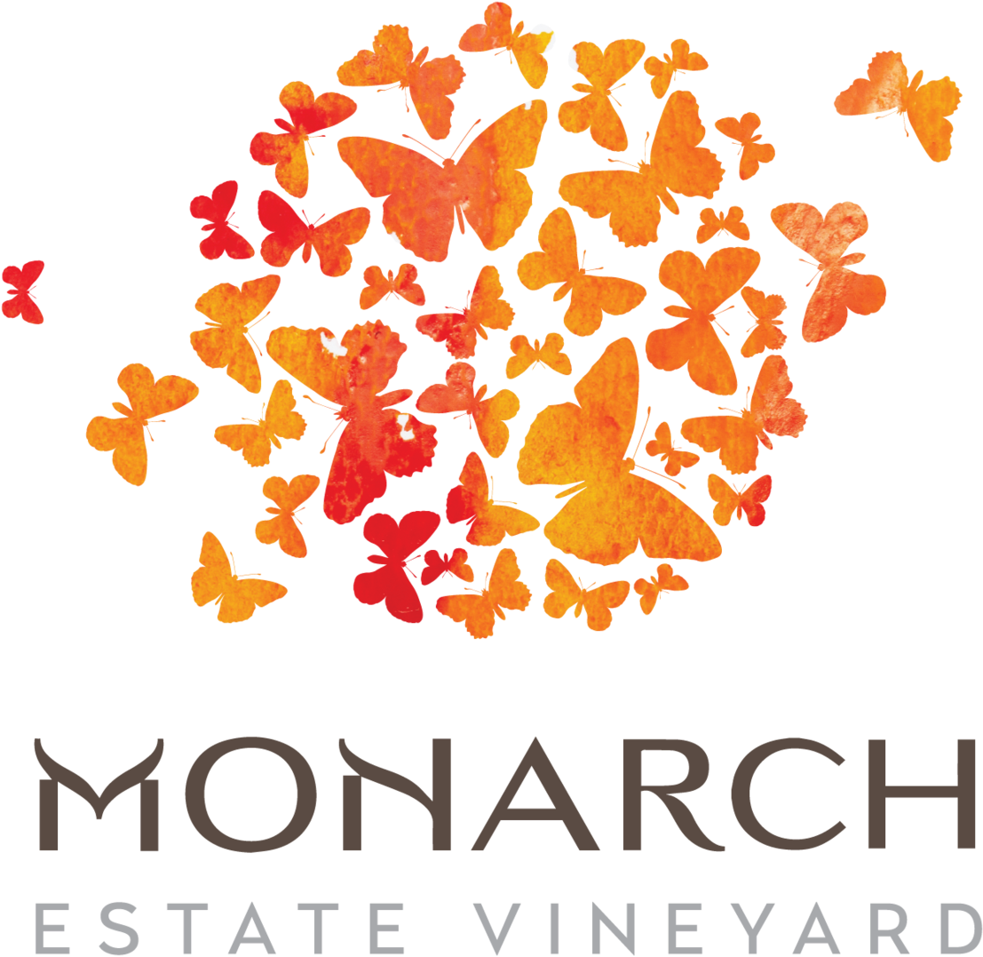 Monarch Estate Vineyard (1340x1237), Png Download