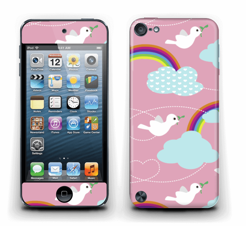 Palomas De La Paz - Ipod Touch 5 Gen 64gb Preto Antracite (800x736), Png Download