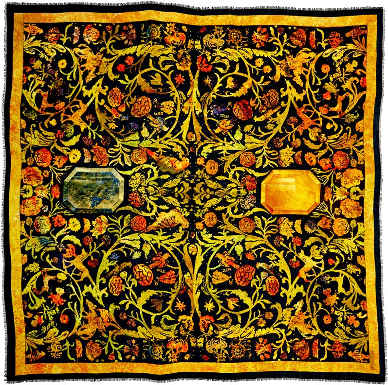 Mongiardino Scarf - Motif (1024x1024), Png Download