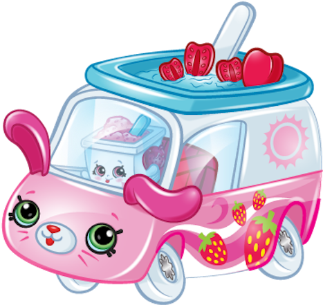 Shopkins Cutie Cars Season 3 List Of Characters Roadie - Model Car (746x641), Png Download