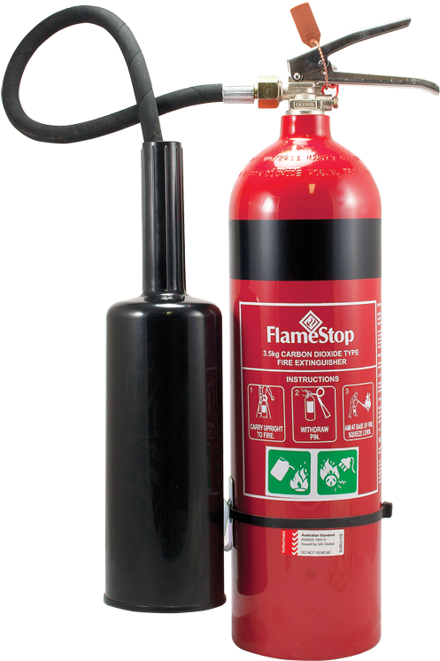 Carbon Dioxide Fire Extinguisher Australia (560x827), Png Download