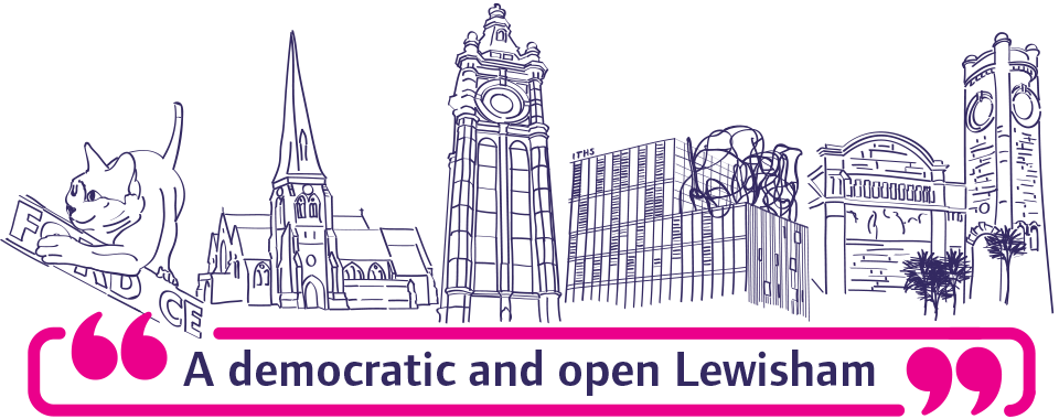 Lewisham Democracy Review - Clock Tower (960x380), Png Download