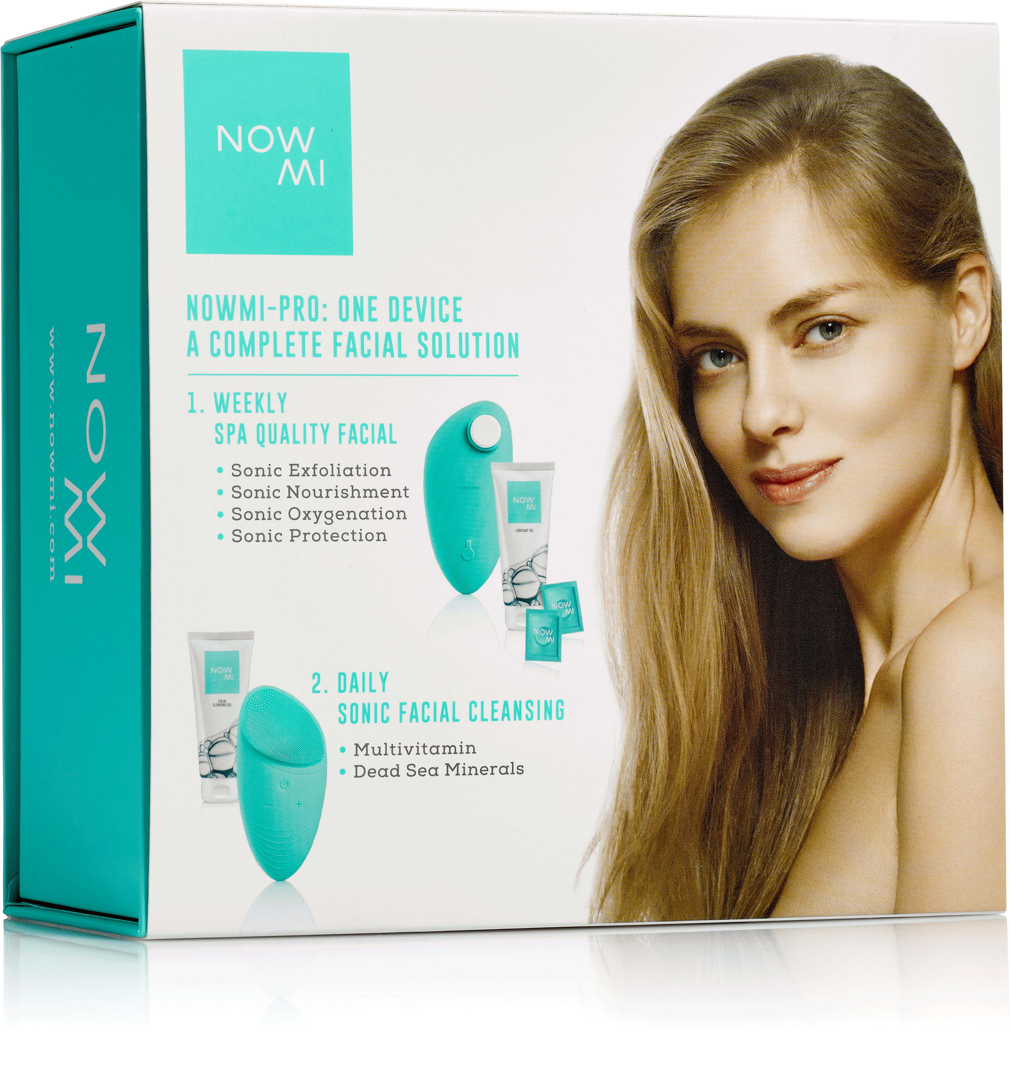 Now Mi Pro Sonic Facial - Flyer (4587x4129), Png Download