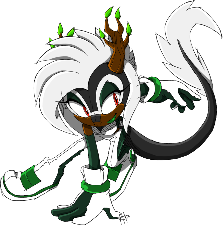 Artemisia By Ketrindarkdragon - Fans Characters Sonic Dragon (889x898), Png Download