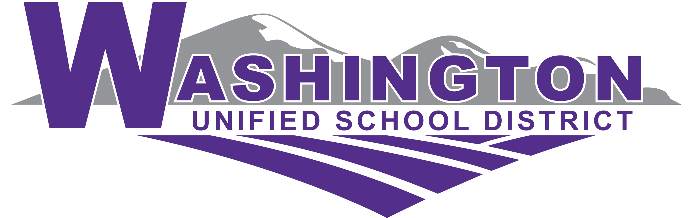 Washington Union School District Logo (2381x755), Png Download