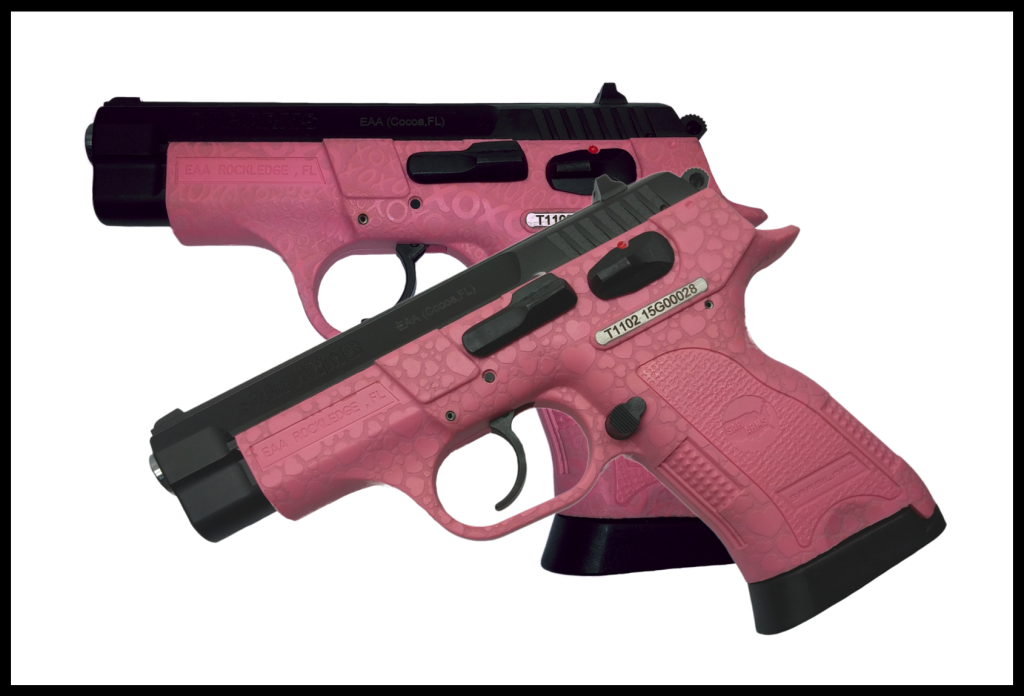 Sar B6p Compact Pink Pistol In 9mm - Firearm (1024x696), Png Download