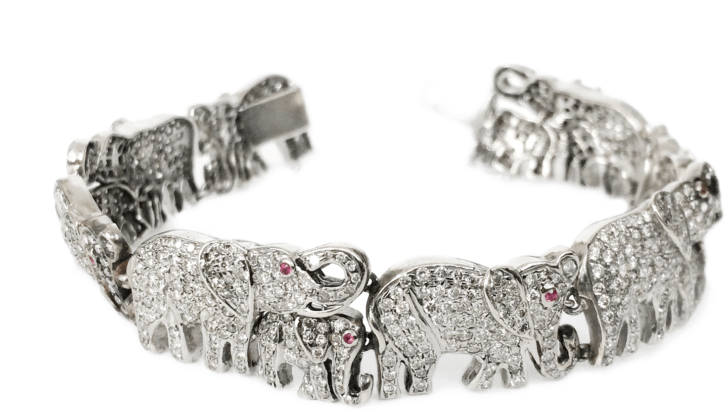 Elephant-bracelet - Bracelet (2000x1429), Png Download