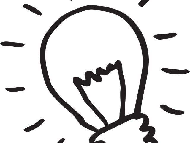 Light Bulb Clipart Retro - Light Bulb Clipart Png (640x480), Png Download