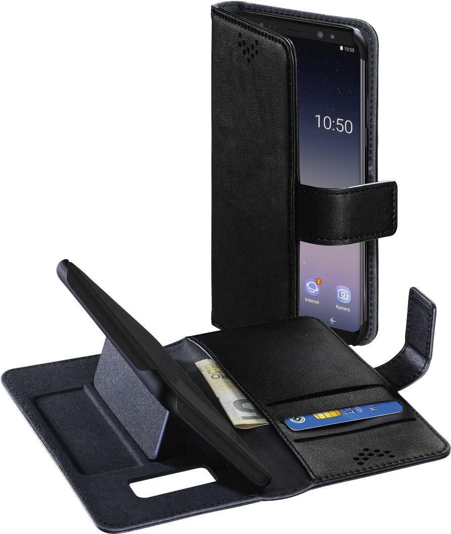 "stand-up" Booklet For Samsung Galaxy Note 8, Black - Samsung Note 9 Zubehör (1100x1100), Png Download
