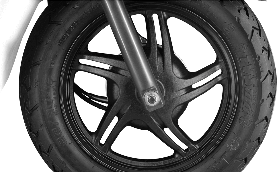 Durable, Stylish & Lightweight All Black Alloy Wheels - Tvs Jupiter Alloy Wheels (977x600), Png Download
