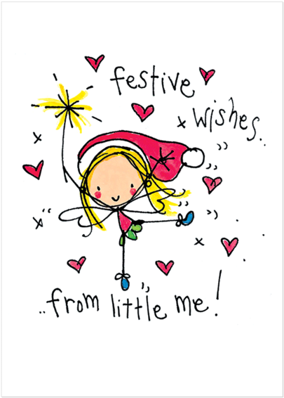 Christmas Card Pack 'fairy Christmouse' Pack C - Juicy Lucy Designs Happy New Year (600x600), Png Download