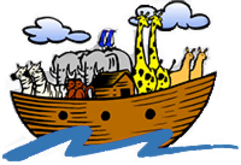 All Aboard For Noah's Ark Of Central Florida - Animals On Boat Gif (800x548), Png Download