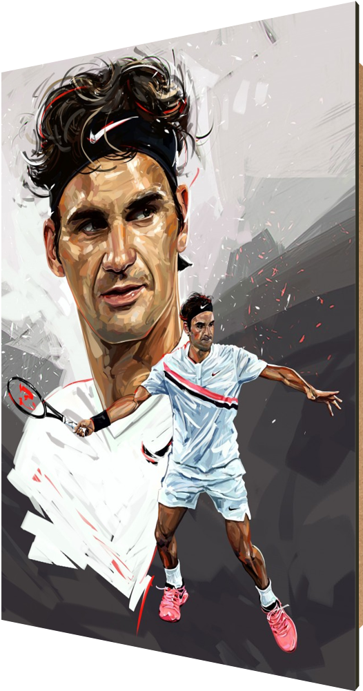 Federer Phone Case (535x1010), Png Download