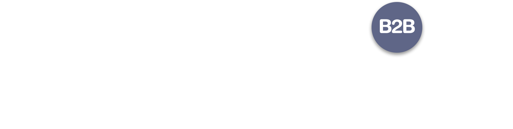 8 People Are Invovled In A B2b Purchase Decision - Circle (2770x624), Png Download