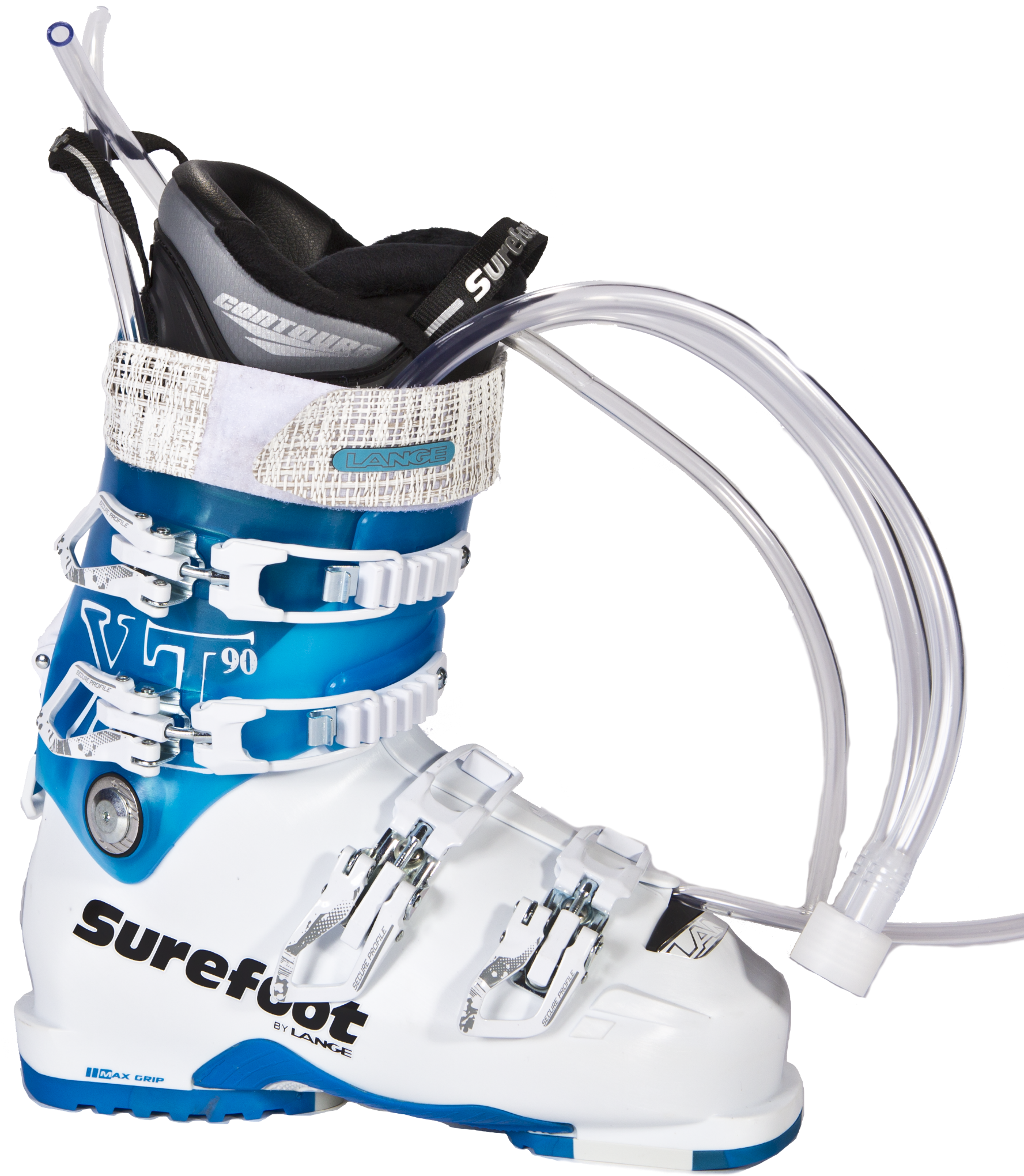 Surefoot Women - Ski Boots With Heater (1807x2087), Png Download