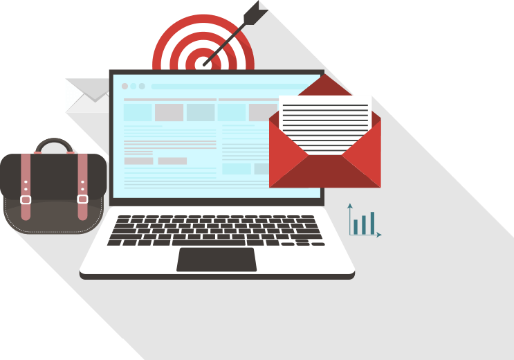 Email Marketing Services - Email Marketing Services Logo (743x520), Png Download
