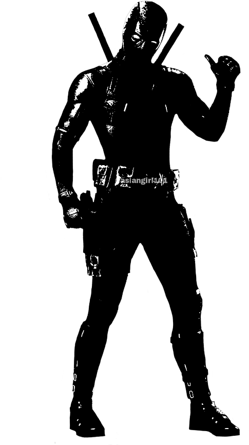 Ftestickers - X Men Deadpool Png (1024x1024), Png Download