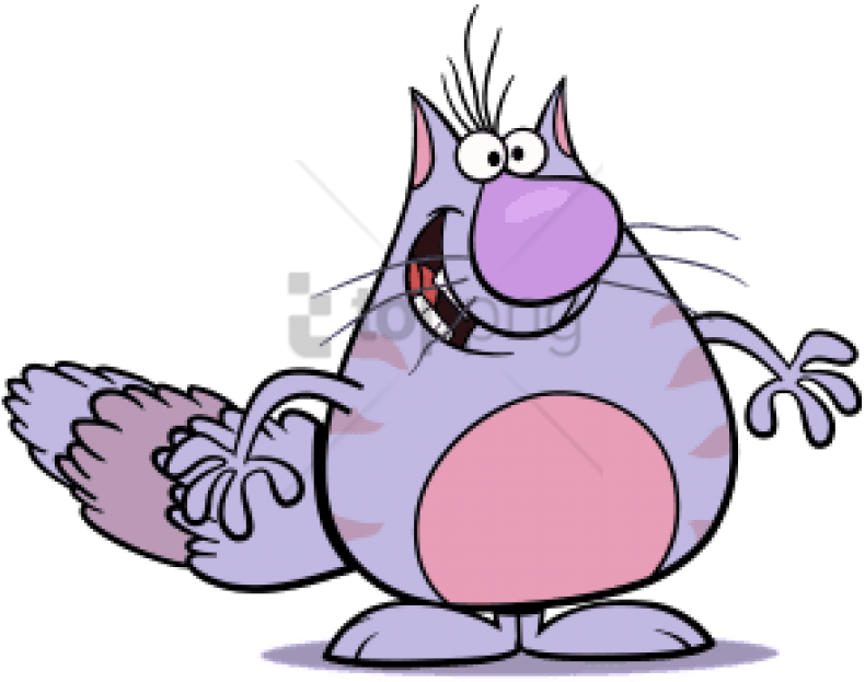 Free Png Download Nature Cat Character Ronald Clipart - Cartoon (850x646), Png Download