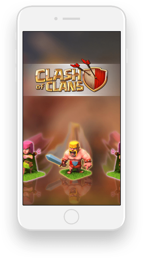 Clash Of Clans Hack - Clash Of Clans (470x846), Png Download