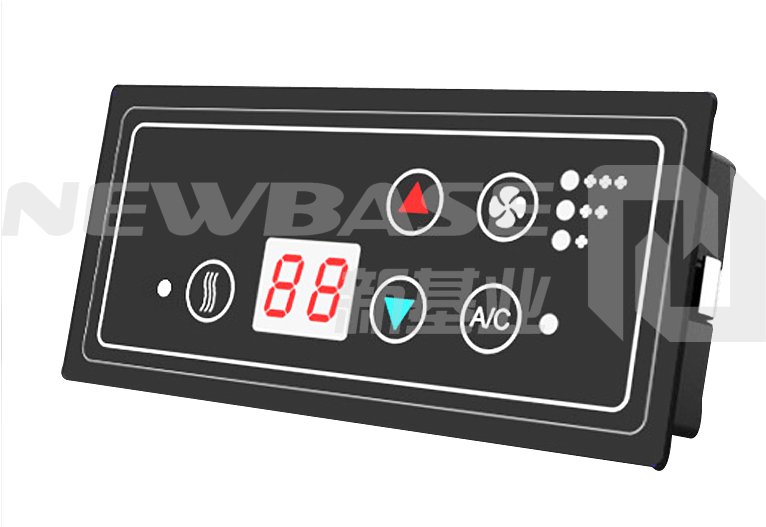 Van Ac Control Panel - Circle (800x600), Png Download