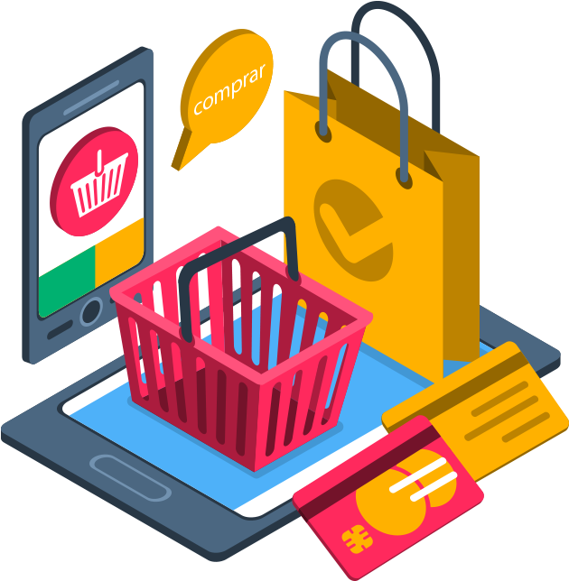 Tienda Ecommerce - Shopping (857x660), Png Download
