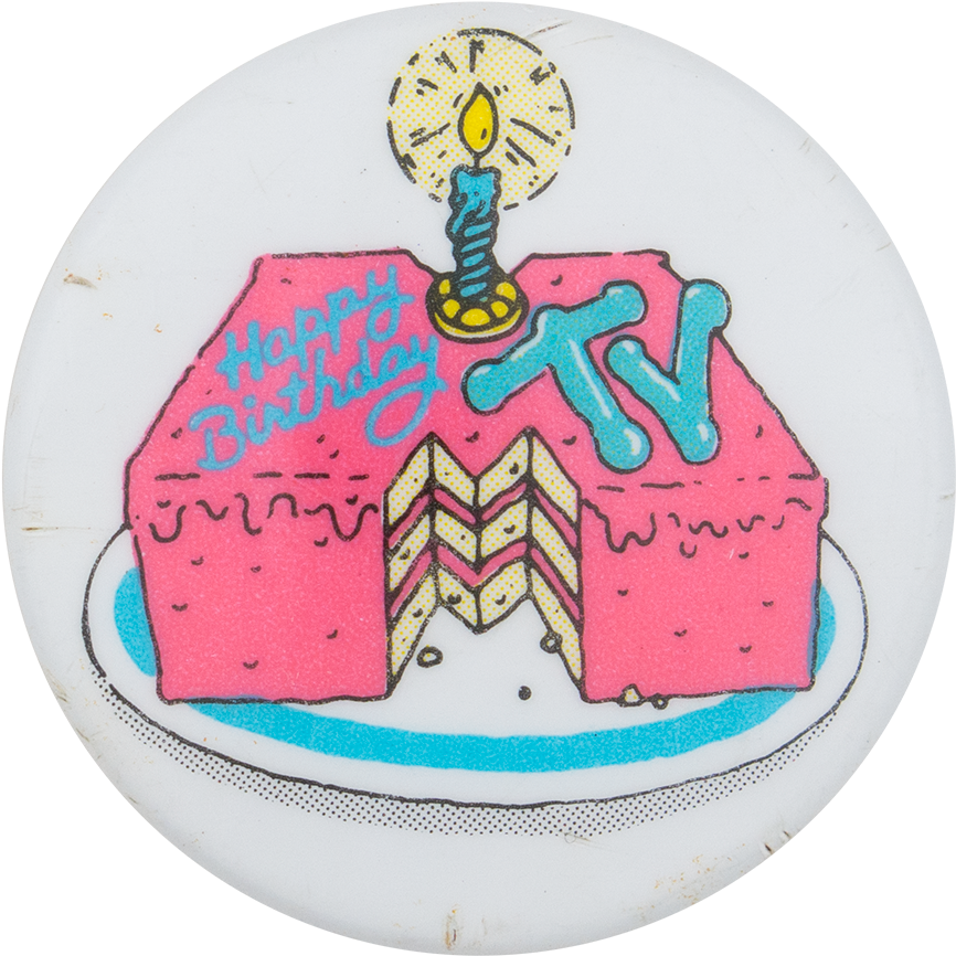 Happy Birthday Mtv - Mtv Birthday (1000x978), Png Download