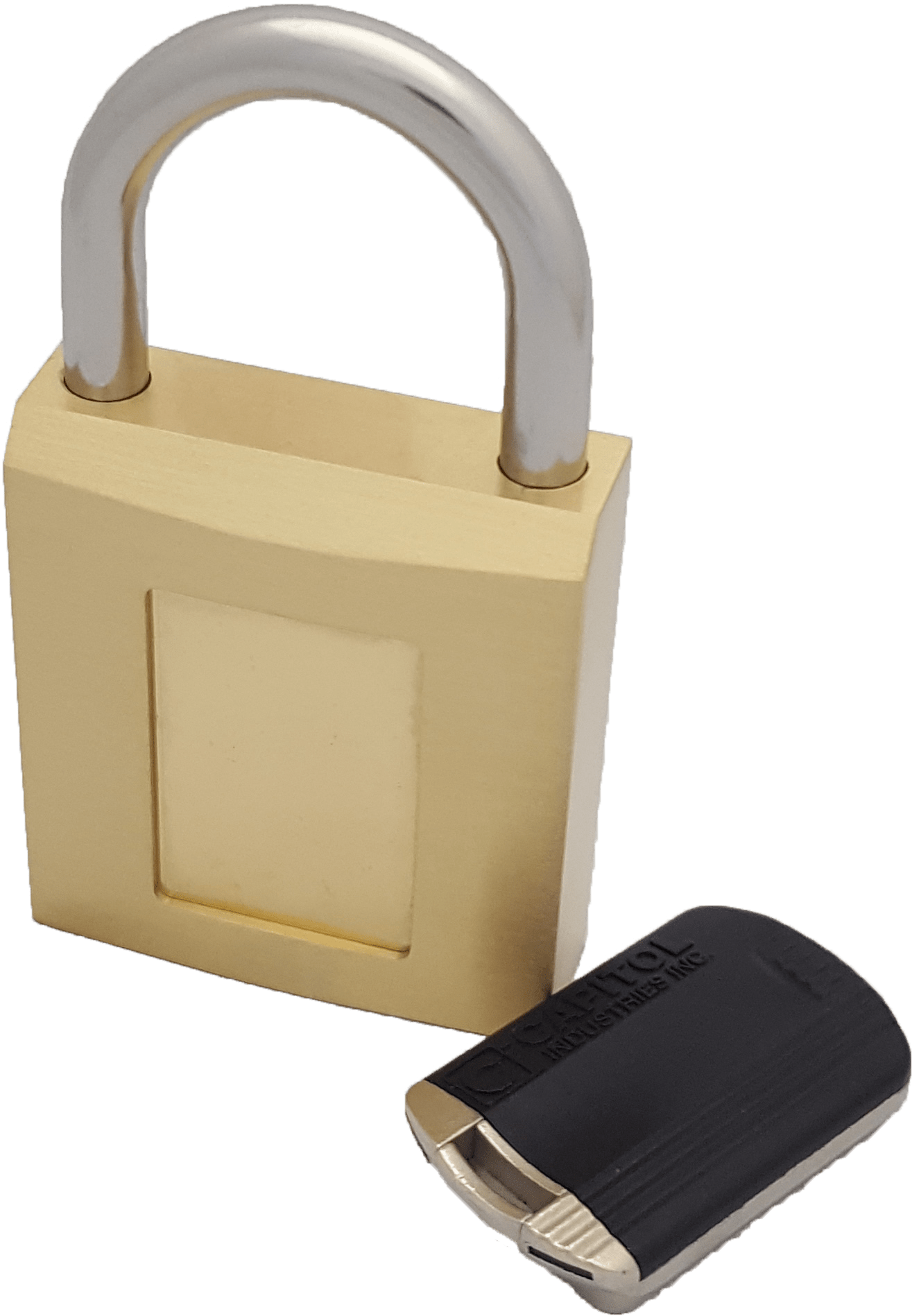 Capitol M-8000 Magnetic Padlock - Bag (1574x2057), Png Download