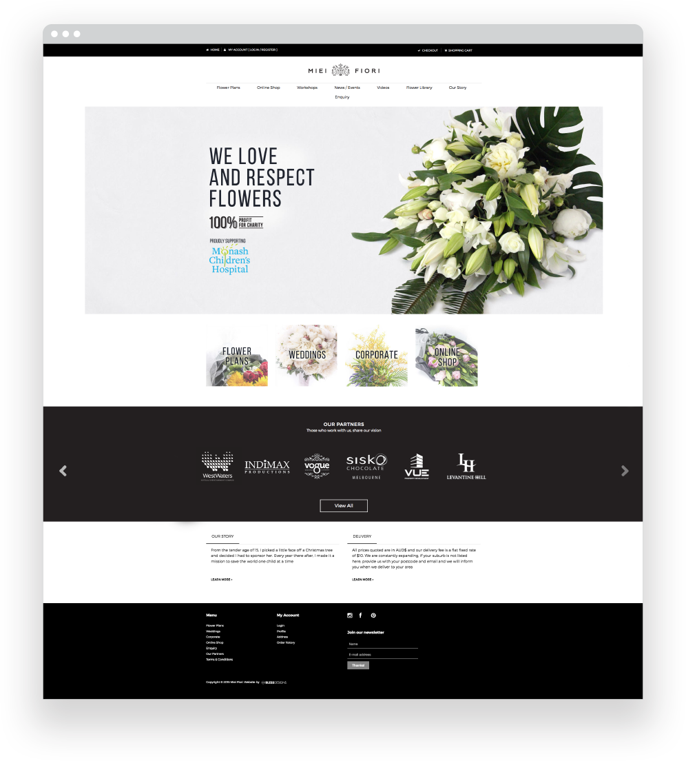 Desktop View Mieifiori - Floral Design (996x1104), Png Download