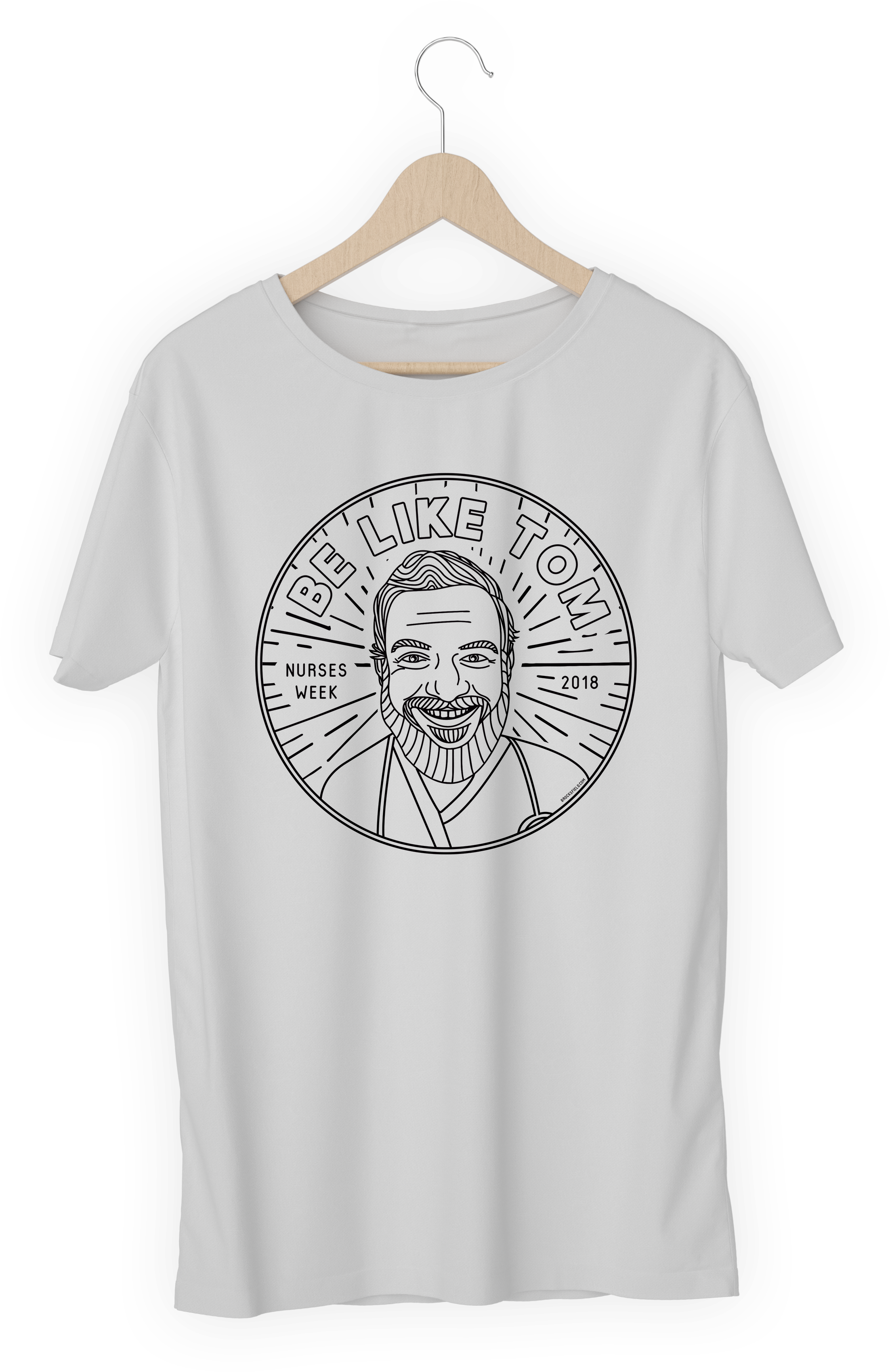 Be Like Tom T Shirt Design - Drawing (5000x3750), Png Download